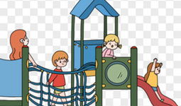 漫画滑滑梯,童年的快乐时光